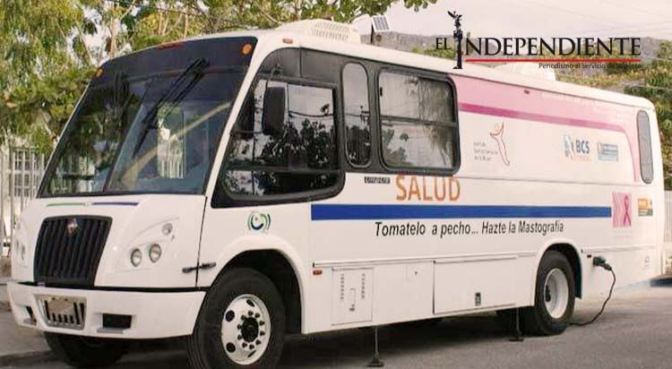 El mastógrafo móvil sigue brindando servicio en La Paz