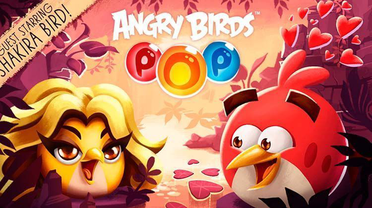 La colombiana Shakira se convierte en un 'Angry Bird'