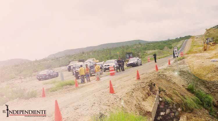 Restableció la SCT circulación La Paz - Ciudad Constitución