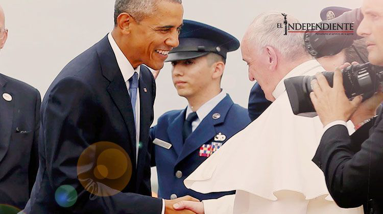 Llega el papa Francisco a EU procedente de Cuba