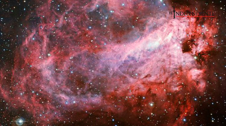 El Observatorio Europeo Austral captura una 'rosa espacial' en nebulosa