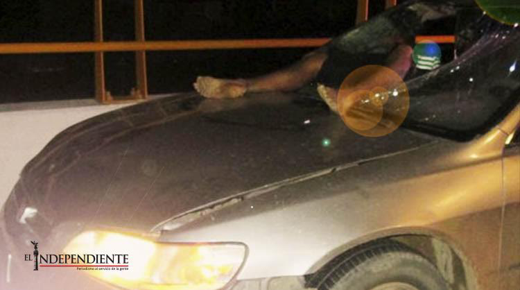 Incrustado en un parabrisas, quedó el cuerpo de hombre que fue atropellado en CSL