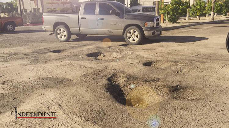 Pondrá en marcha el Gobernador del Estado un programa de bacheo para La Paz