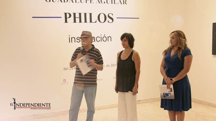 Inauguran la exposición “Philia” de Guadalupe Aguilar
