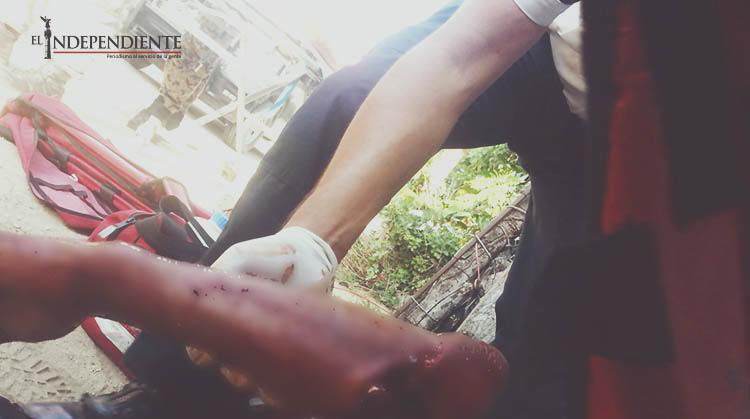 Un hombre fue macheteado brutalmente en invasión Santa Rosa de SJC