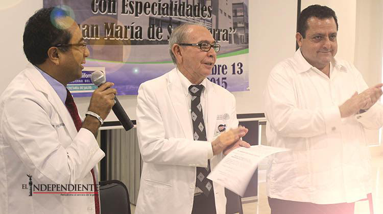 Rinde protesta René Urcadiz Verdugo como director del Hospital Salvatierra