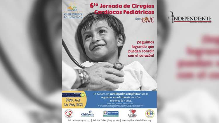 LCCF realizará 6ta jornada de cirugías cardíacas pediátricas