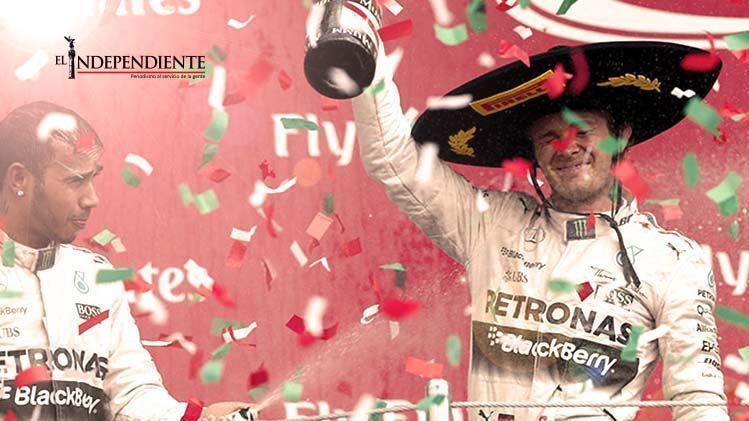 Rosberg, campeón del GP de México; ‘Checo’ termina octavo