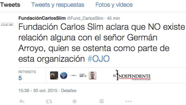 Desmiente Fundación Carlos Slim realización de proyectos en La Paz