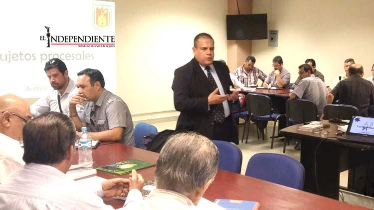 Capacitan a abogados en el Nuevo Sistema de Justicia Penal