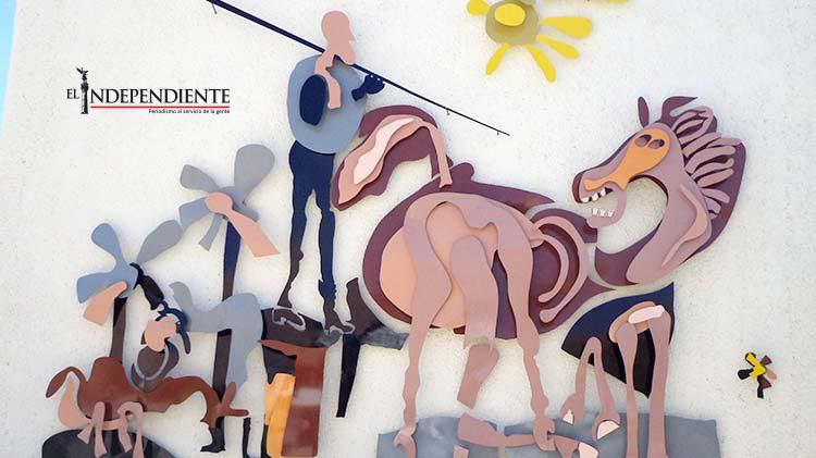 El mural de “El Quijote” en la UABCS fue un gran reto y una buena experiencia: Aníbal Angulo