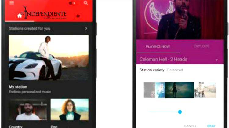 YouTube quiere 'robar' usuarios a Spotify con nuevo servicio