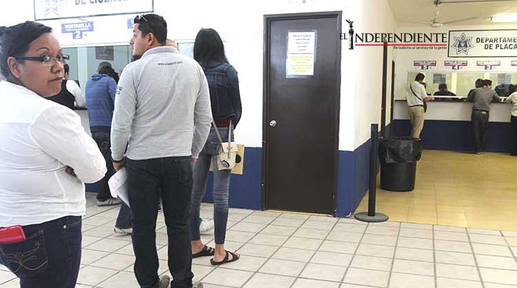 Inició la Dirección de Tránsito el programa temporal de descuentos