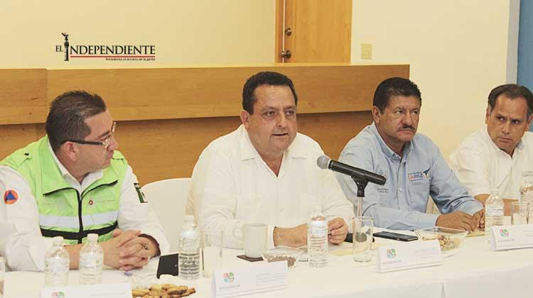 Atentos los tres niveles de gobierno a la trayectoria de la tormenta tropical Sandra: CMD