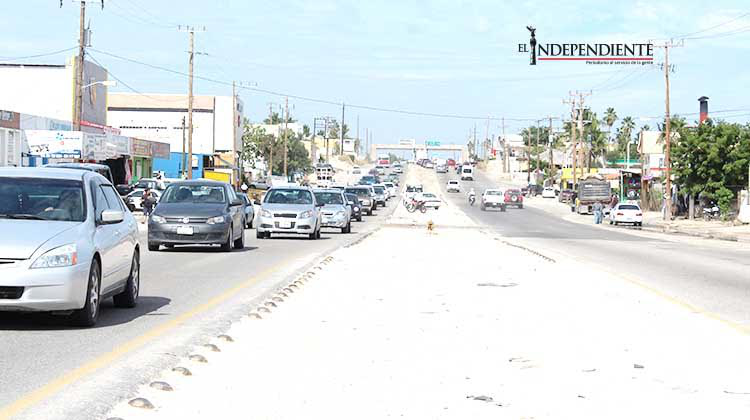 A oscuras está el tramo carretero entre colonia Guaymitas y Santa Rosa de SJC