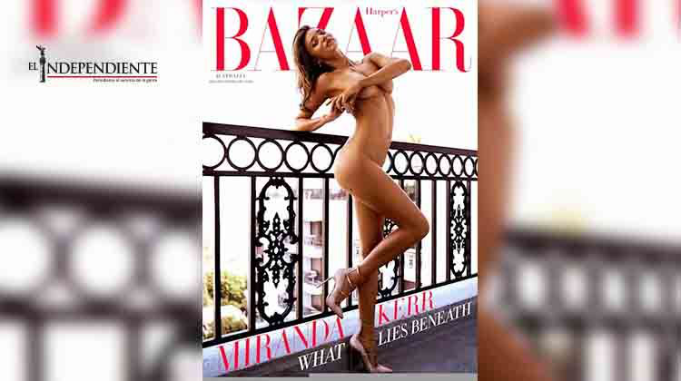 Miranda Kerr se desnuda para Harper’s Bazaar