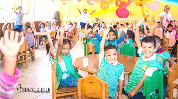 Cada día más niños de madres jóvenes demandan espacio en estancia infantil