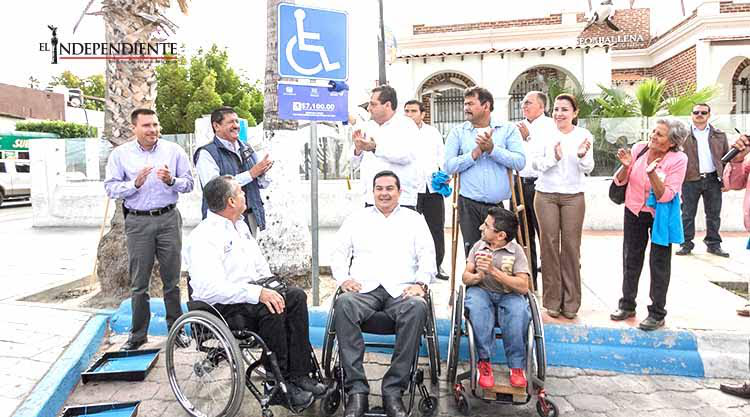 Promueve el Gobierno estatal y municipal condiciones de igualdad para discapacitados