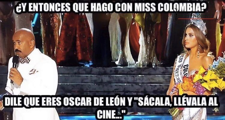 Tras el error en la coronación de Miss Universo, los memes salen a la luz pública