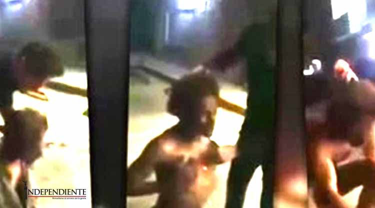 VIDEO: Adolescente que torturó a indigente se entrega a la autoridad