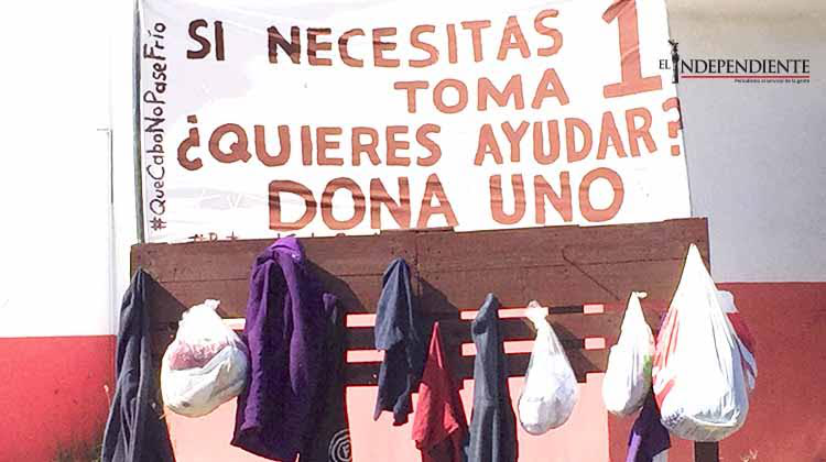 Donar un suéter o tomar uno si hace falta, así funciona la campaña “Que Cabo no pase frío”