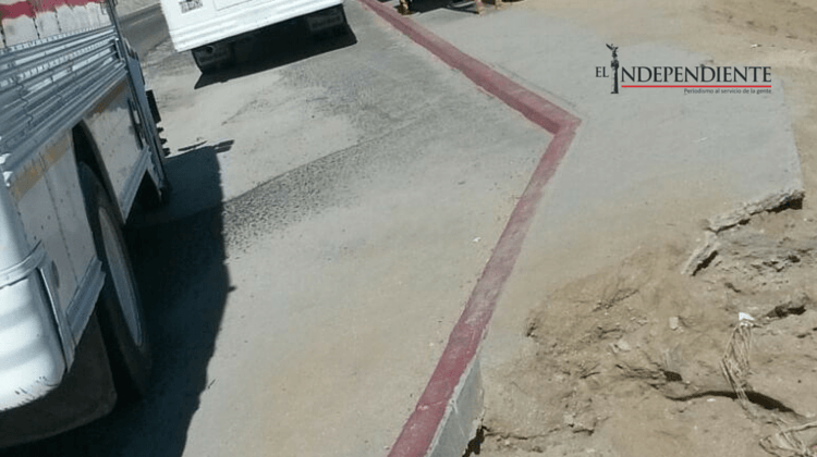 Banquetas de Los Cabos en mal estado; un desafío para los peatones