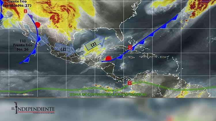 Nuevo frente frío generará descenso en las temperaturas en BCS