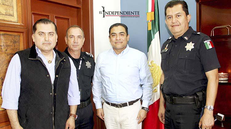 Reitera alcalde coordinación con la Policía Federal para trabajar en la seguridad de las familias de Los Cabos