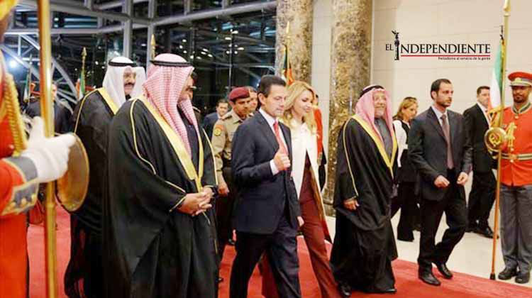 Peña Nieto continúa gira por Medio Oriente; llega a Kuwait