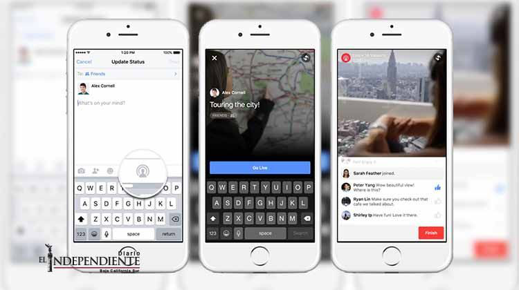 Usuarios de iPhone ya podrán transmitir videos por Facebook