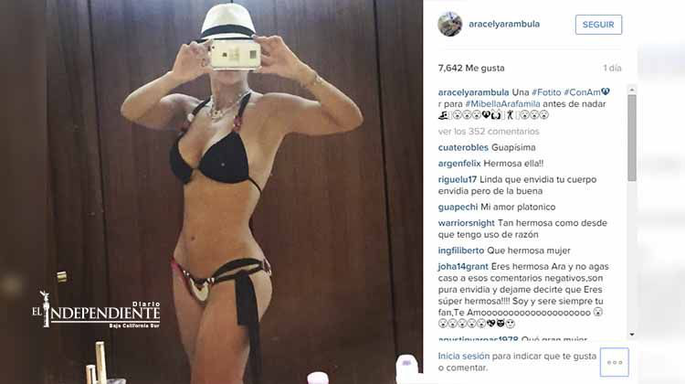 Aracely Arámbula en bikini, nadie creería que casi tiene 41