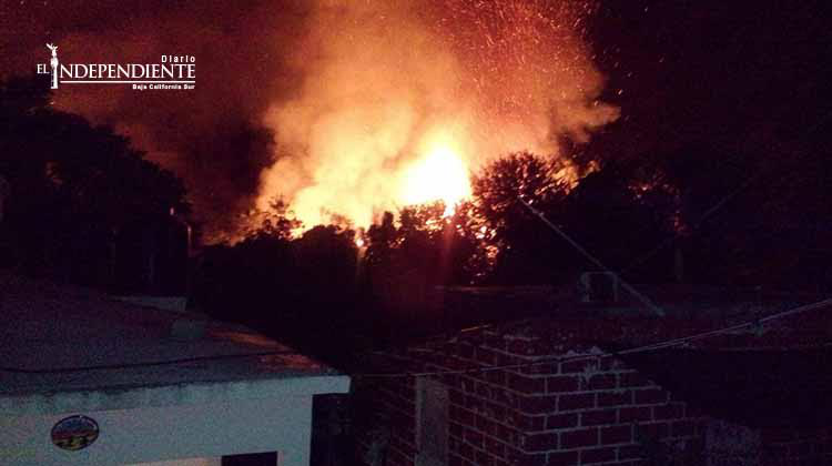 Registra comunidad de Santiago nuevo incendio en zona de palmares