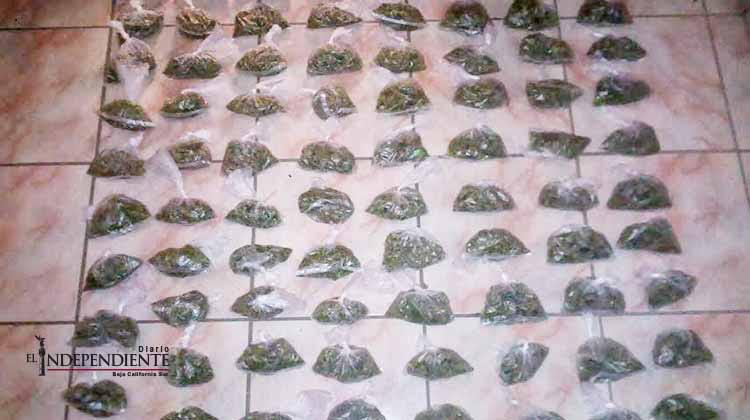 PGJE decomisó más de tres kilos de marihuana y más de 744 dosis de cristal