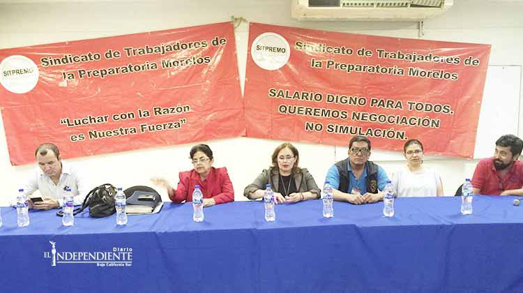 Amenaza Sindicato de la preparatoria Morelos con estallar huelga este sábado