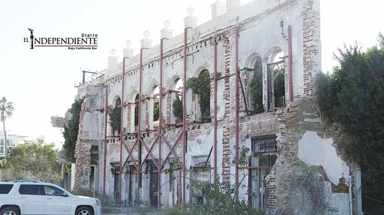 Asegura el INAH que en la fachada de la - Perla de La Paz- no hay riesgo para los ciudadanos