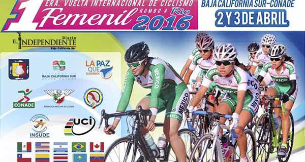 Todo listo para  el Circuito Internacional de Ciclismo Femenil en La Paz