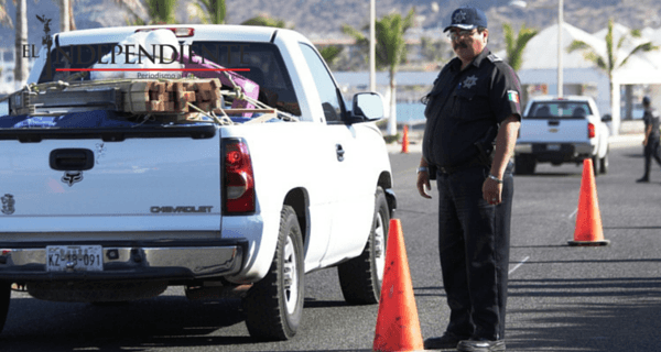 Listos los policías de Seguridad y Tránsito de La Paz para apoyar a vacacionistas