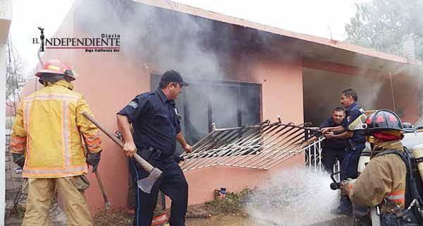 En pleno viernes Santo, hombre intenta suicidarse prendiendo fuego a su vivienda