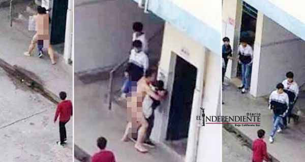 Enloquece maestro y trata de abusar de alumna en pleno recreo