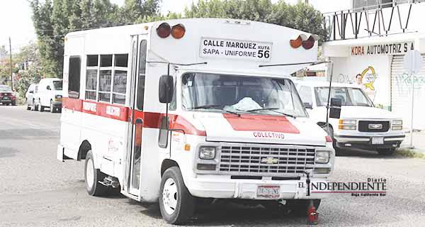 Sacarán de circulación a peseros y camiones que no garanticen seguridad e higiene
