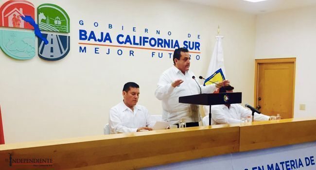 Presenta el Gobernador Mendoza iniciativas en materia de Justicia para BCS
