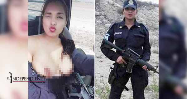 Empresarios, a la ‘caza’ de policía que se desnudó; 'tiene futuro', dicen