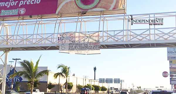 Fin de semana de narco mantas en La Paz