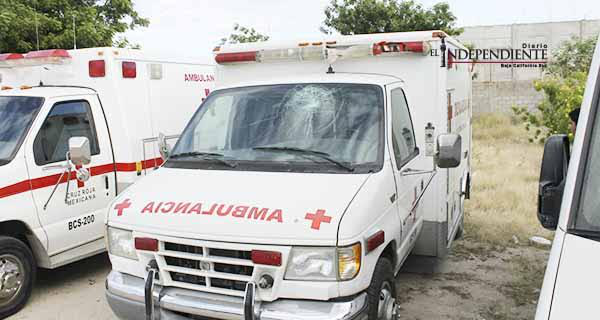 Ambulancia de Cruz Roja estaba en proceso de embargo desde junio de 2015