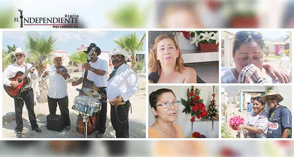 Flores, nostalgia y recuerdos cubrieron los panteones josefinos en el Día de Las Madres