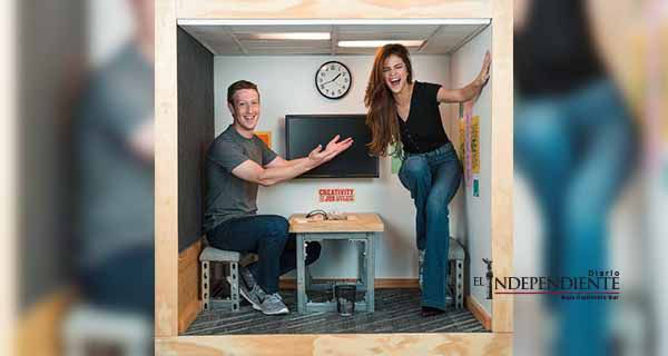 Selena Gomez y Zuckerberg en el cuarto más pequeño de Facebook