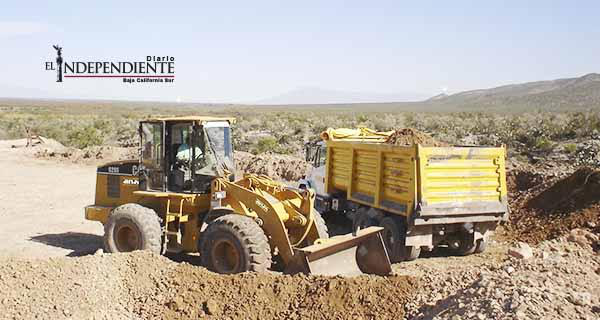 Quedó definido el tope de tarifas para acarreo y movimiento de materiales en BCS