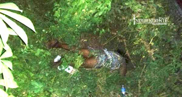 Encuentran cadáver de una mujer en el vado de Santa Rosa