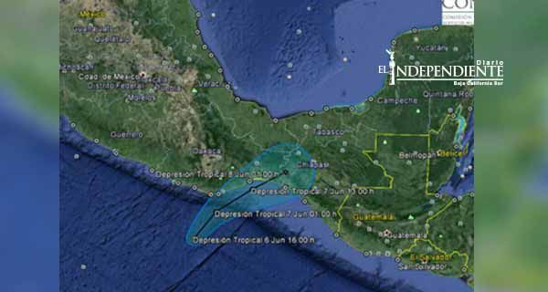 Se forma el primer ciclón de la temporada en el Pacífico