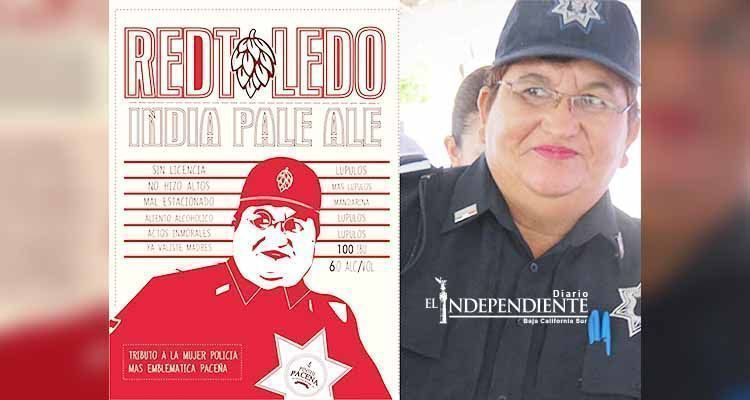 ‘La Toledo’, policía terror de infractores, será imagen de cerveza